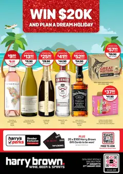 Preview of catalogue Catalogue Benalla from shop Harry Brown valid 07/01/2026