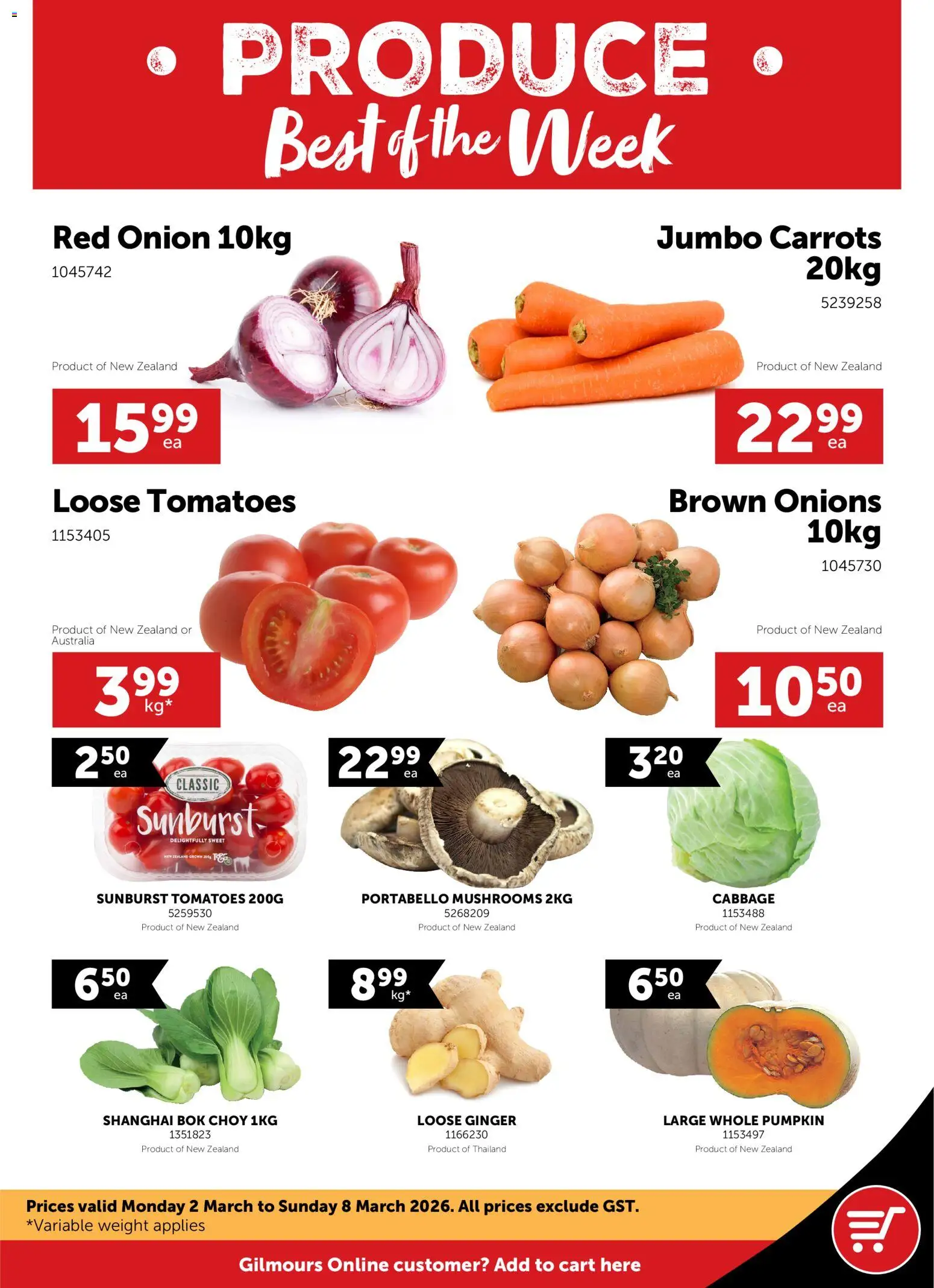 Preview of catalogue Gilmours catalogue from shop Gilmours valid 2 Mar 2026