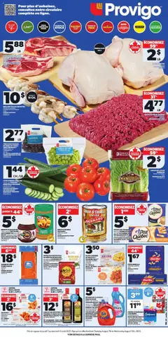 Preview of leaflet Weekly flyer / circulaire from shop Provigo is valid from Aug 07, 2025