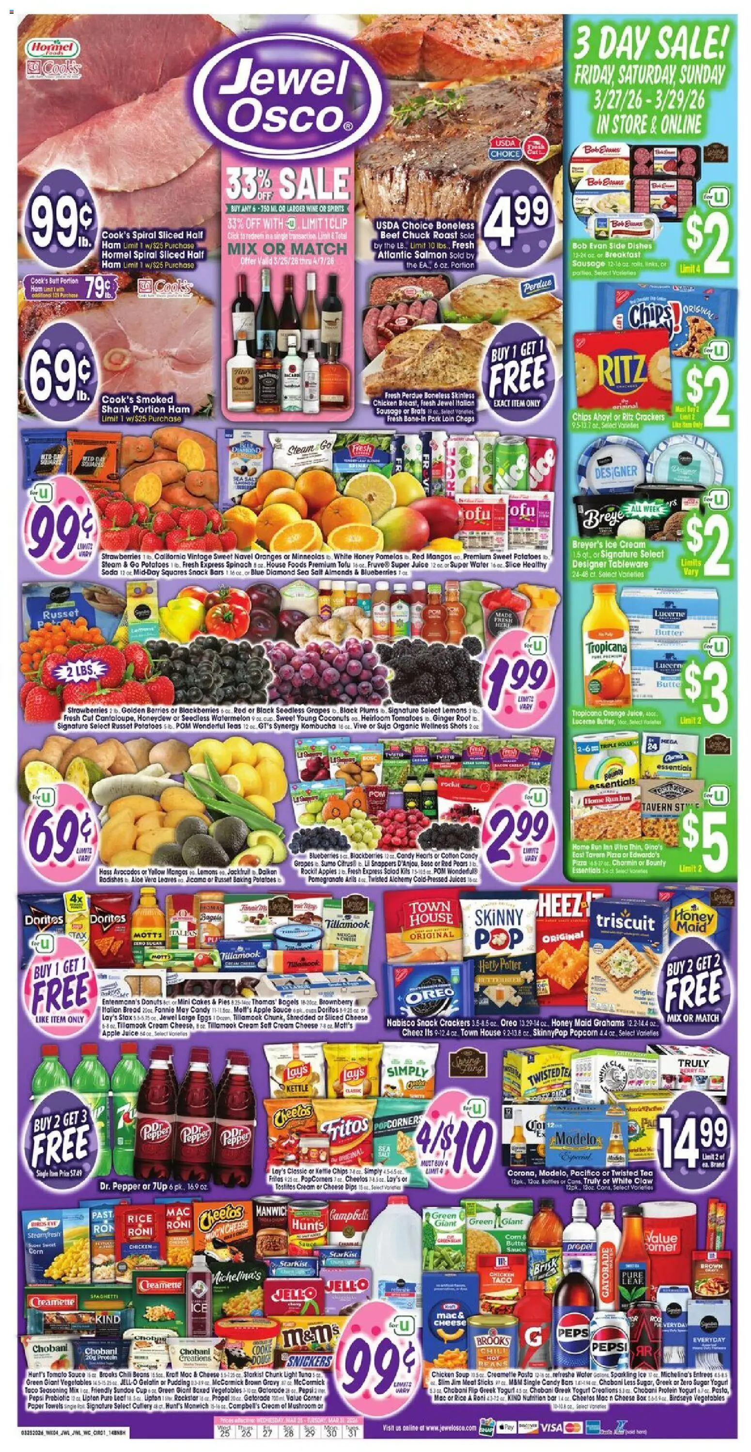 Ad Preview of Jewel Osco Jewel Osco Weekly Ad - IL from 03/25/2026