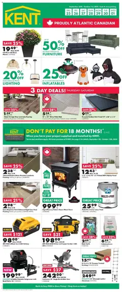Preview of leaflet Weekly Flyer - NL from shop Kent is valid from Sep 25, 2025