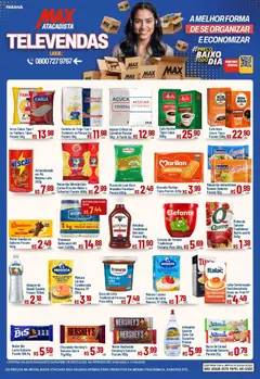 Pré-Visualização do folheto "Max Atacadista ofertas Televendas" da loja Max Atacadista válido a partir de 09/04/2026