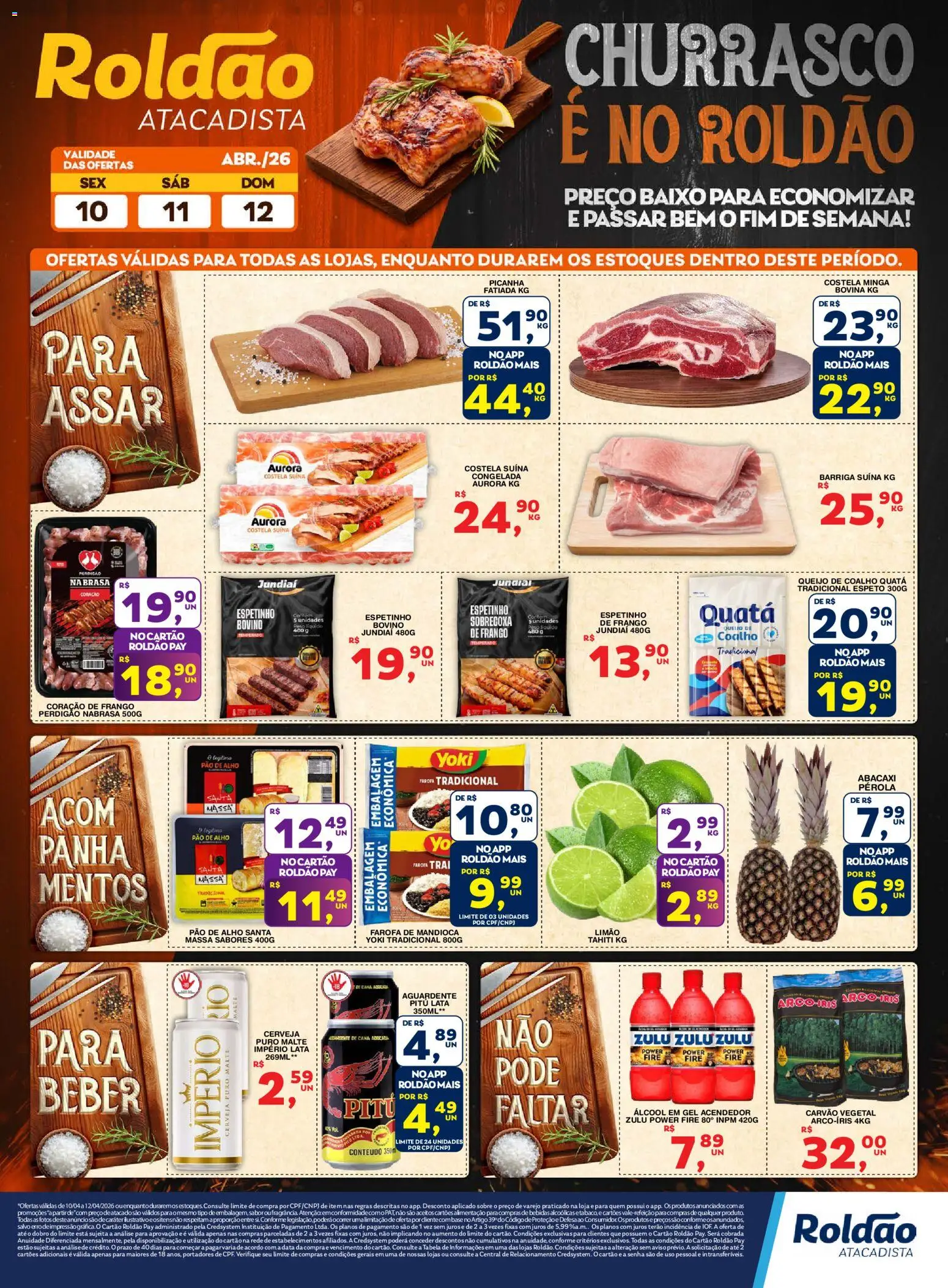 Pré-Visualização do folheto "Roldão ofertas Churras do Roldão" da loja Roldão válido a partir de 10/04/2026