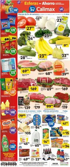 Vista previa las ofertas de la tienda Calimax - Calimax folleto Ensenada desde el 27/02/2026 
