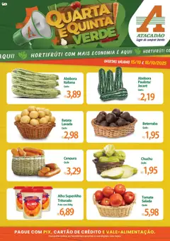 Pré-Visualização do folheto "Ofertas - SC" da loja Atacadão válido a partir de 15/10/2025