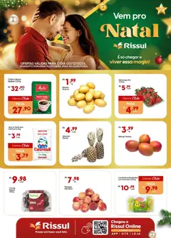 Pré-Visualização do folheto "Ofertas do Horti" da loja Rissul válido a partir de 03/12/2025