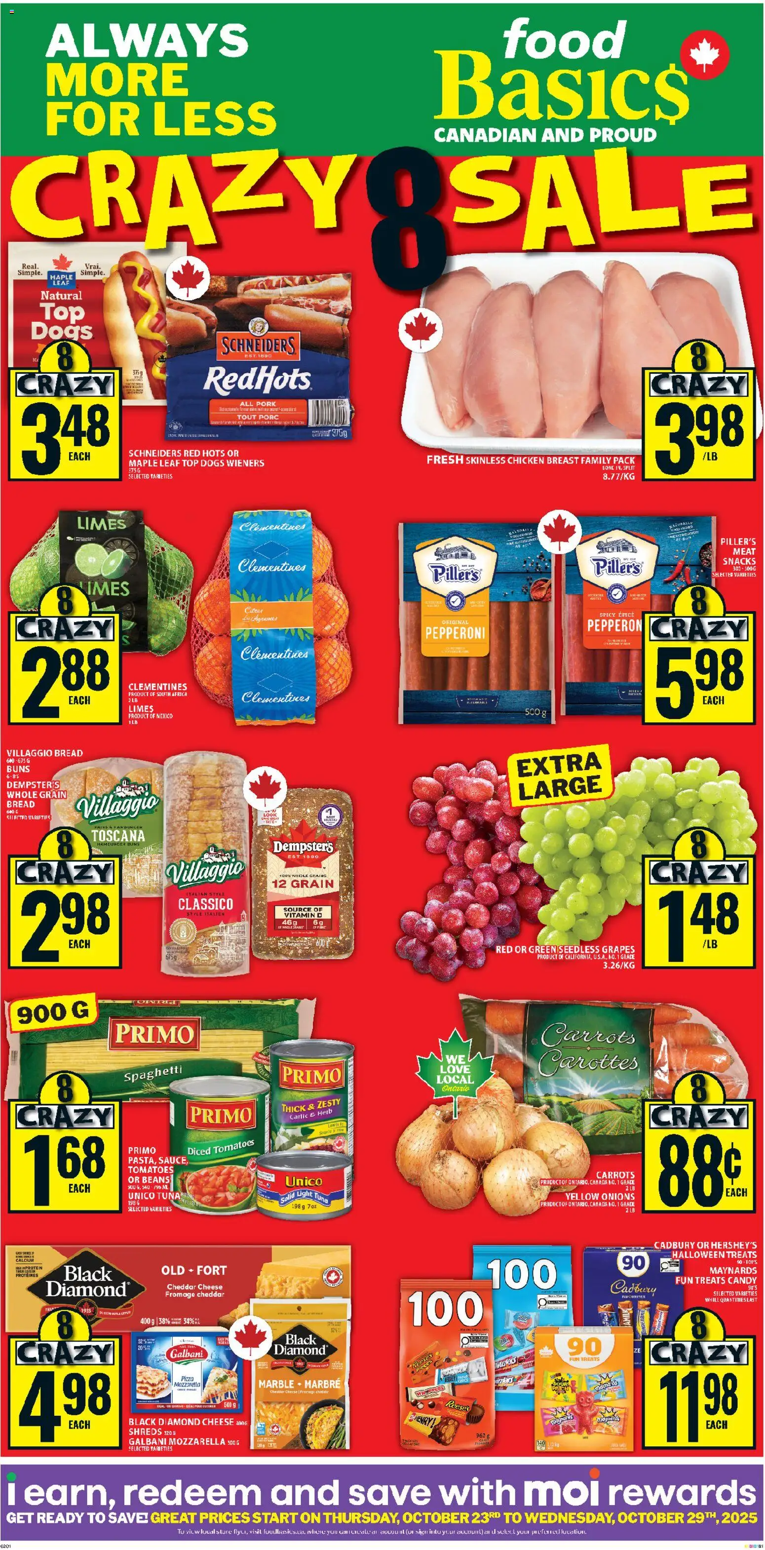 Food Basics flyer valid from Oct 23, 2025 - page number 1