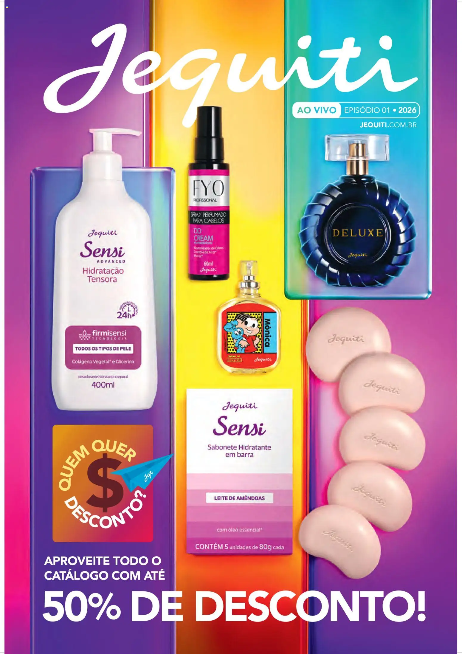 Pré-Visualização do folheto "Catálogo" da loja Jequiti válido a partir de 29/12/2025