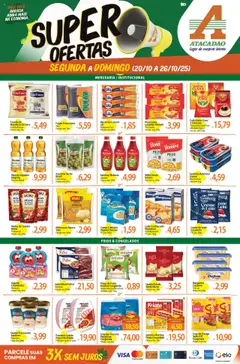 Pré-Visualização do folheto "Ofertas - SE" da loja Atacadão válido a partir de 20/10/2025