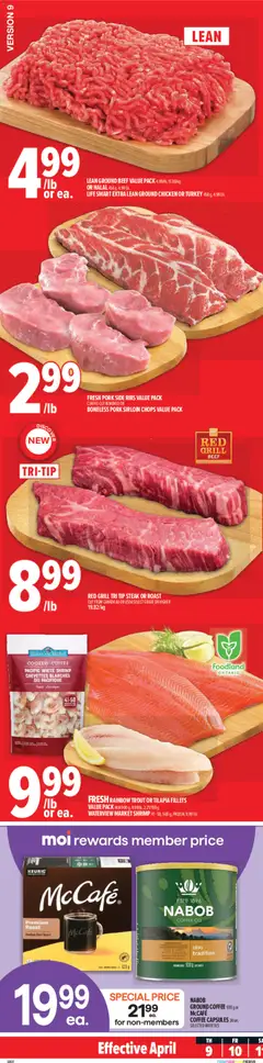 Preview of leaflet Metro weekly flyer - Québec from shop Metro is valid from Apr 09, 2026