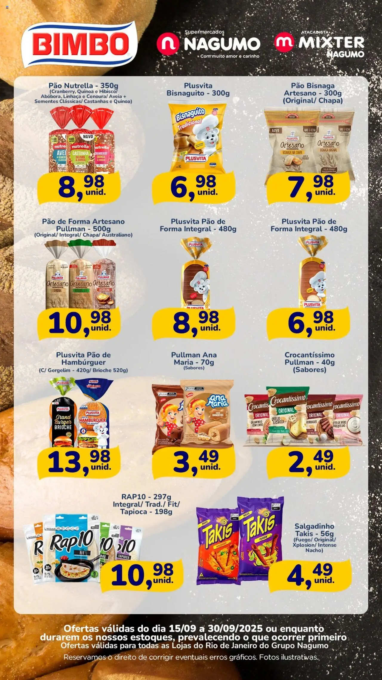 Nagumo folheto "Ofertas Bimbo" válido a partir de 15/09/2025 - número de página 1