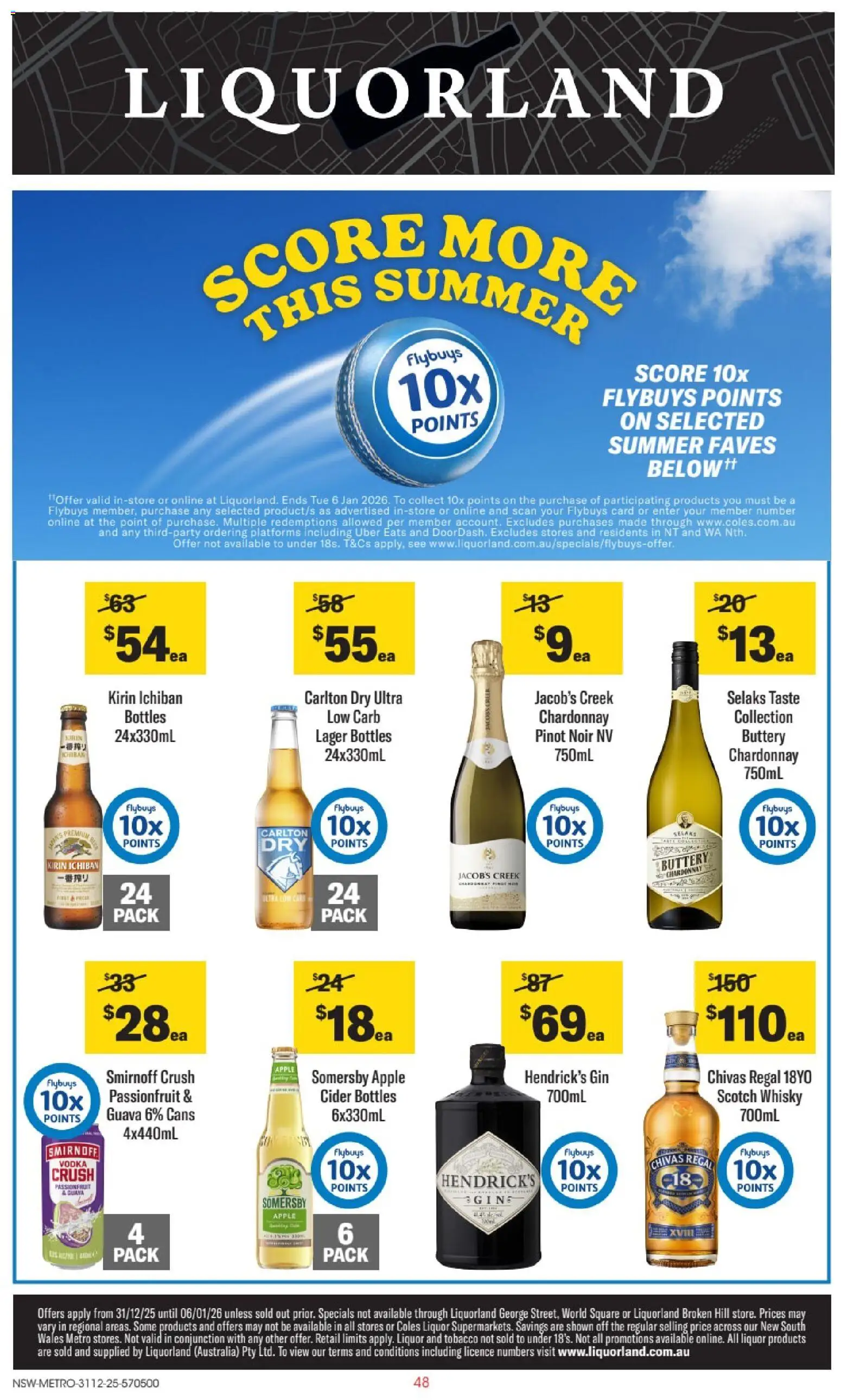 Preview of catalogue Catalogue NSW from shop Liquorland valid 31/12/2025