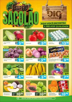 Pré-Visualização do folheto "Ofertas Sacolão do big" da loja Big Compra válido a partir de 29/10/2025 | Página: 1