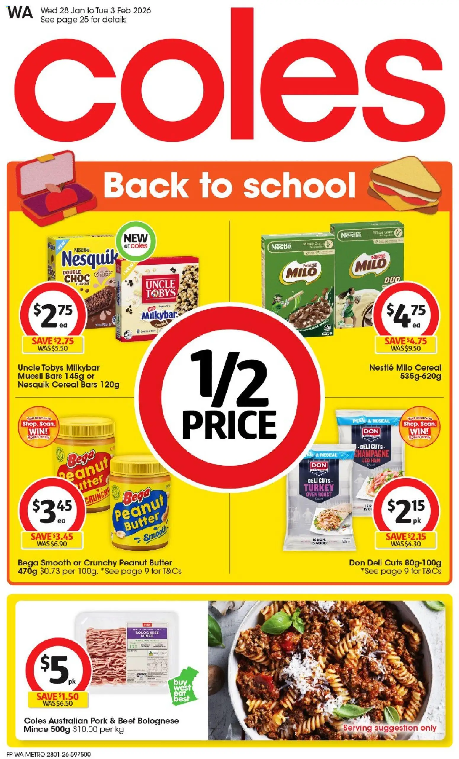 Preview of catalogue Catalogue WA from shop Coles valid 28/01/2026