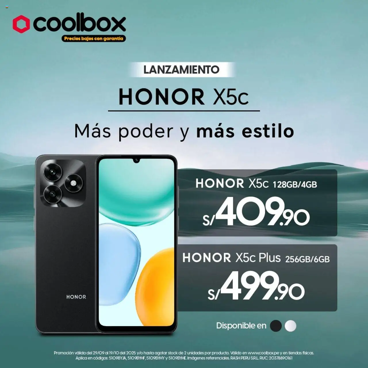 Coolbox HONOR X5c (29/09/2025 - 19/10/2025) - ofertas de hoy - número de página 1