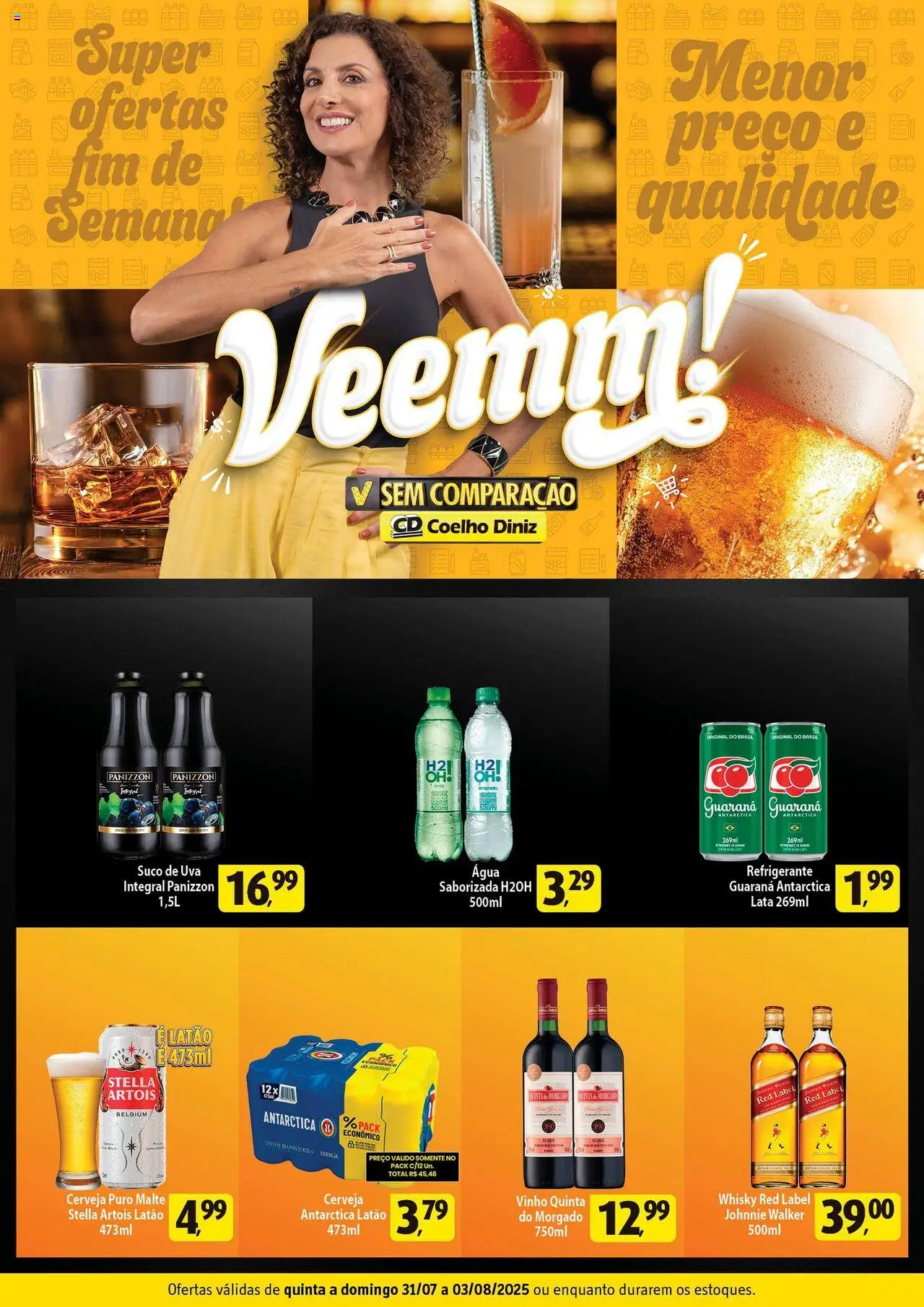 Coelho Diniz folheto "Ofertas da semana" válido a partir de 31/07/2025 - número de página 1