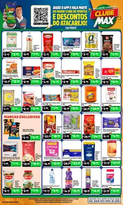 Pré-Visualização do folheto "Ofertas Clube Max" da loja Max Atacadista válido a partir de 03/11/2025