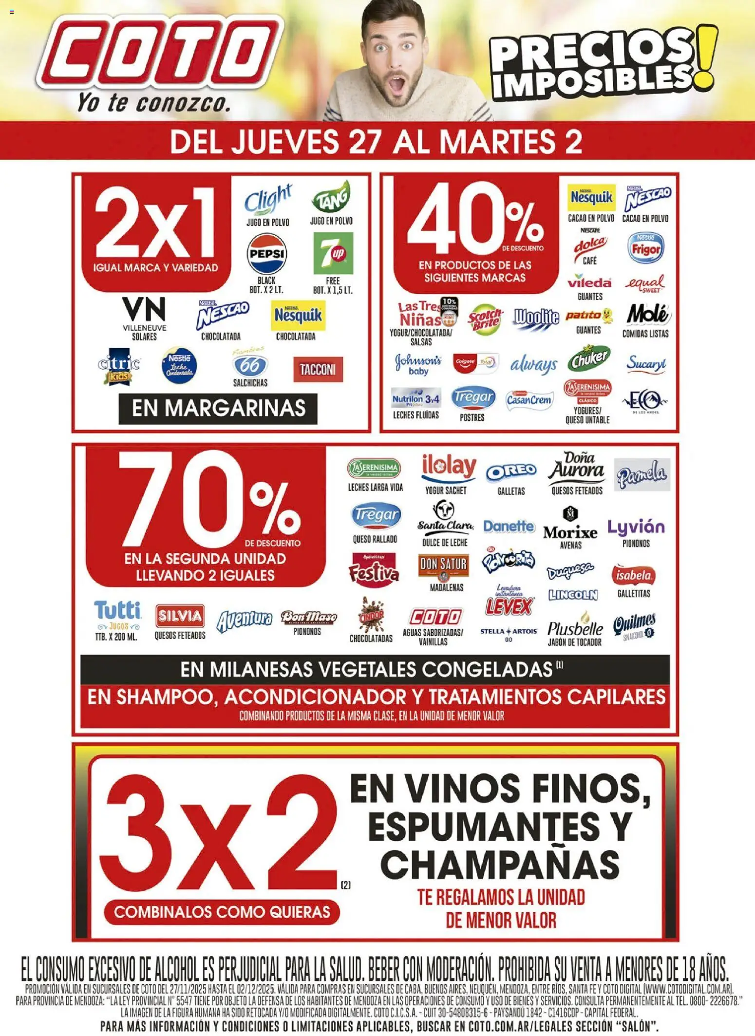 Vista previa del folleto de la tienda Coto válido desde el 27/11/2025 