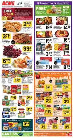 Ad Preview of Acme Weekly Ad - NJ from 10/24/2025