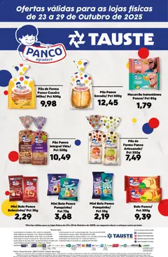 Pré-Visualização do folheto "Ofertas Especial Panco" da loja Tauste válido a partir de 23/10/2025