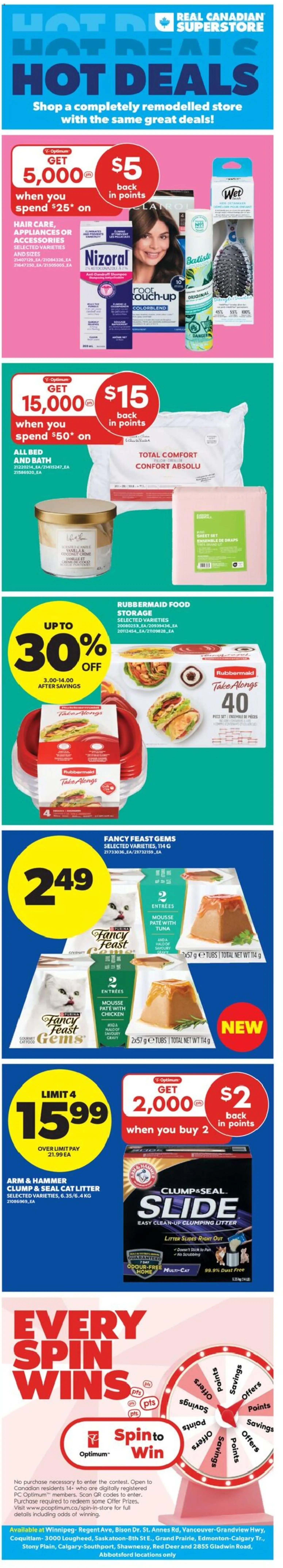Preview of leaflet Real Canadian Superstore weekly flyer - MB from shop Real Canadian Superstore is valid from Apr 09, 2026