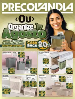 Pré-Visualização do folheto "Ofertas atuais" da loja Preçolandia válido a partir de 15/07/2025