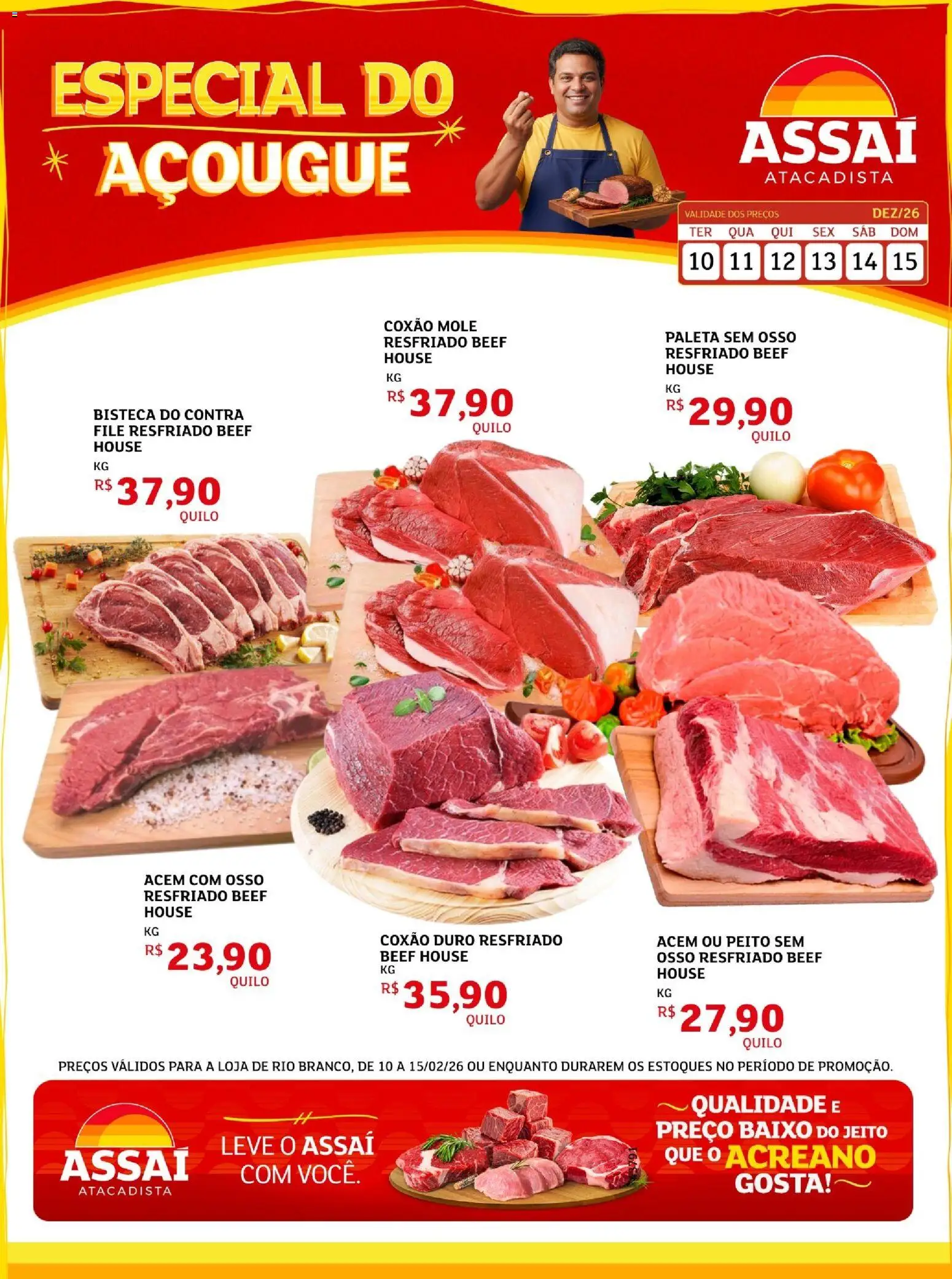 Pré-Visualização do folheto "Encarte - AC" da loja Assaí Atacadista válido a partir de 10/02/2026