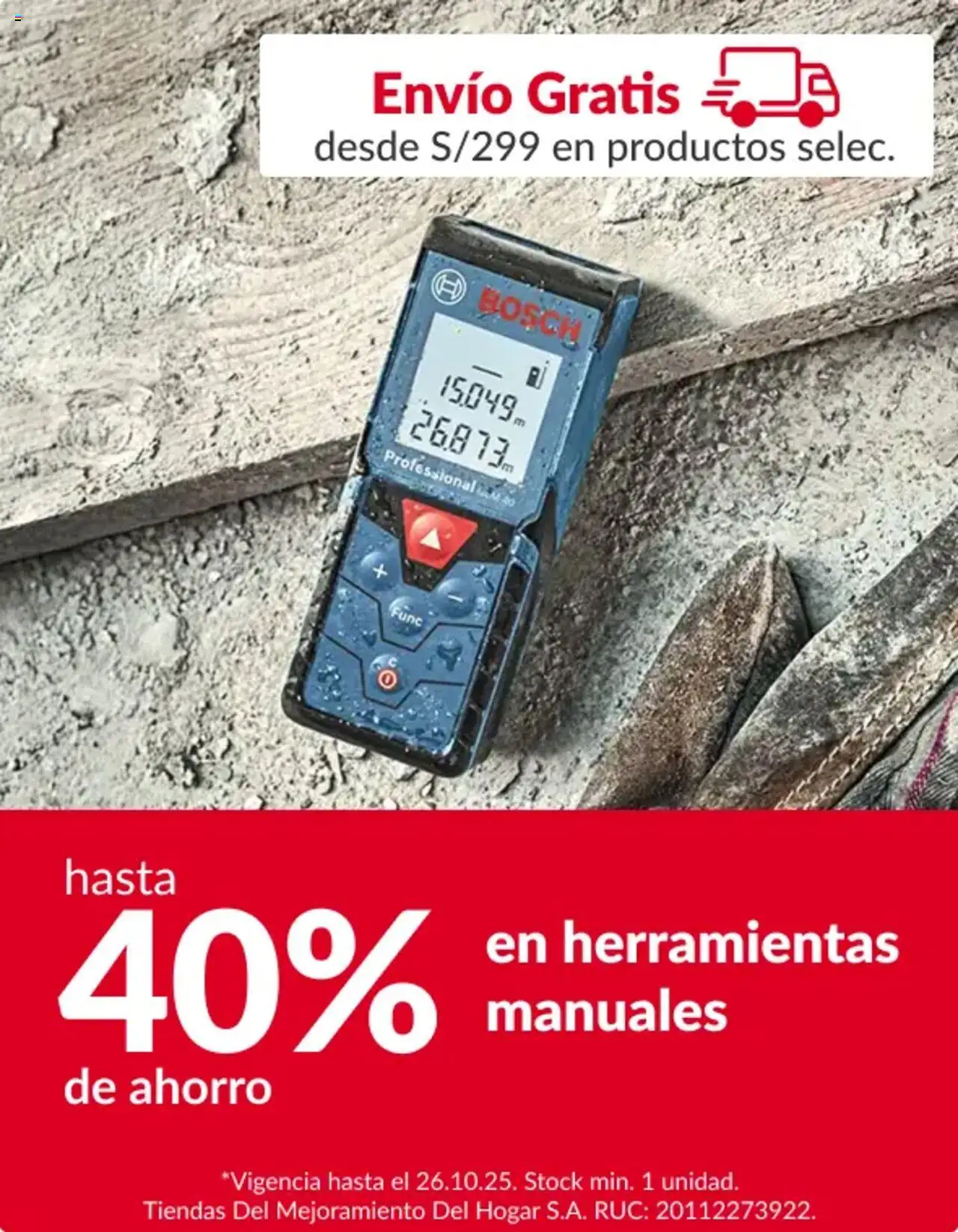 Sodimac Catálogo (20/10/2025 - 26/10/2025) - ofertas de hoy - número de página 1