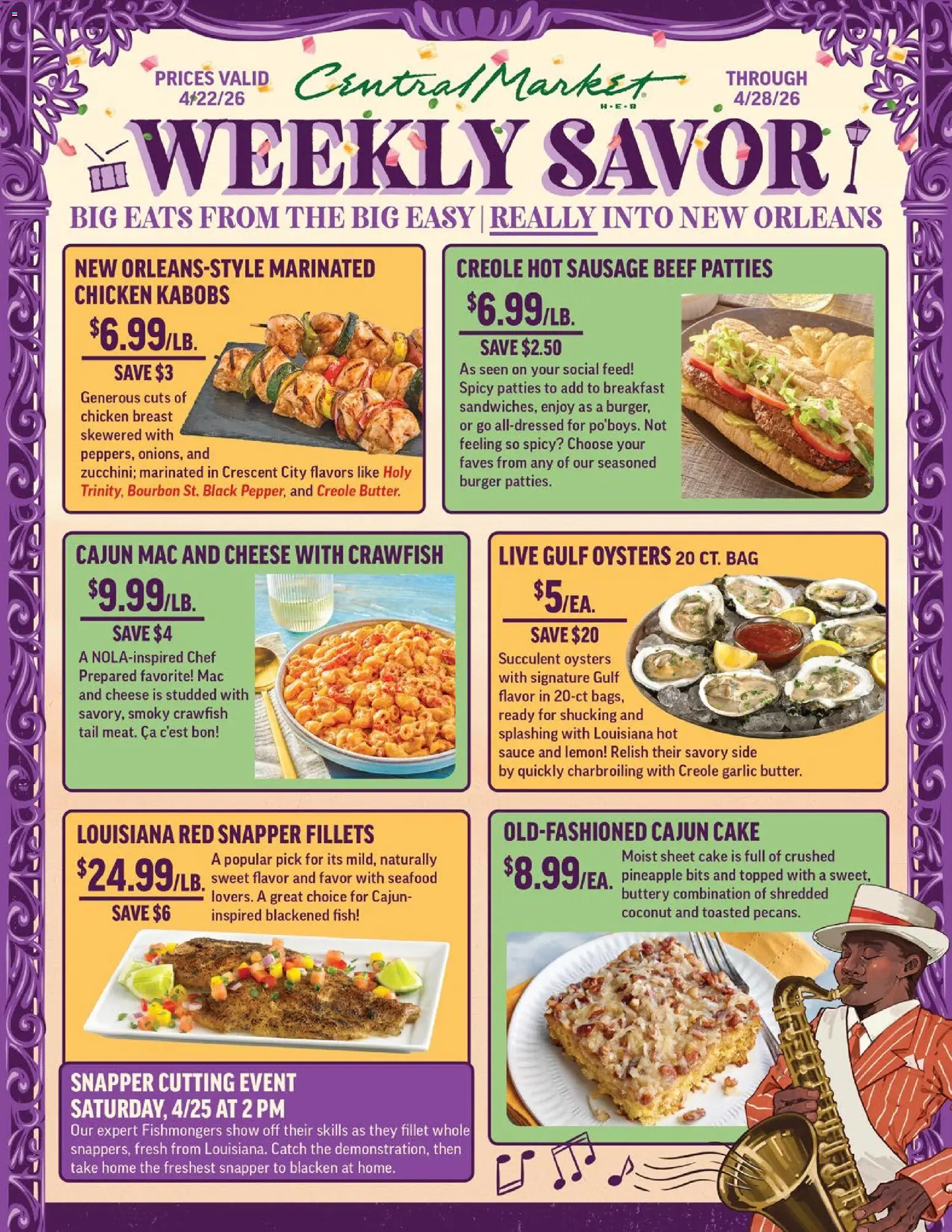 Ad Preview of Central Market Central Market Weekly Ad from 04/22/2026
