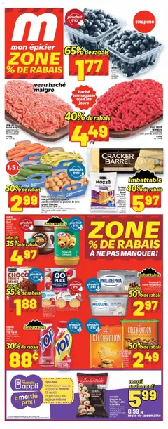 Un aperçu du dépliant Weekly flyer / circulaire du magasin Metro est valide à partir 14 août 2025