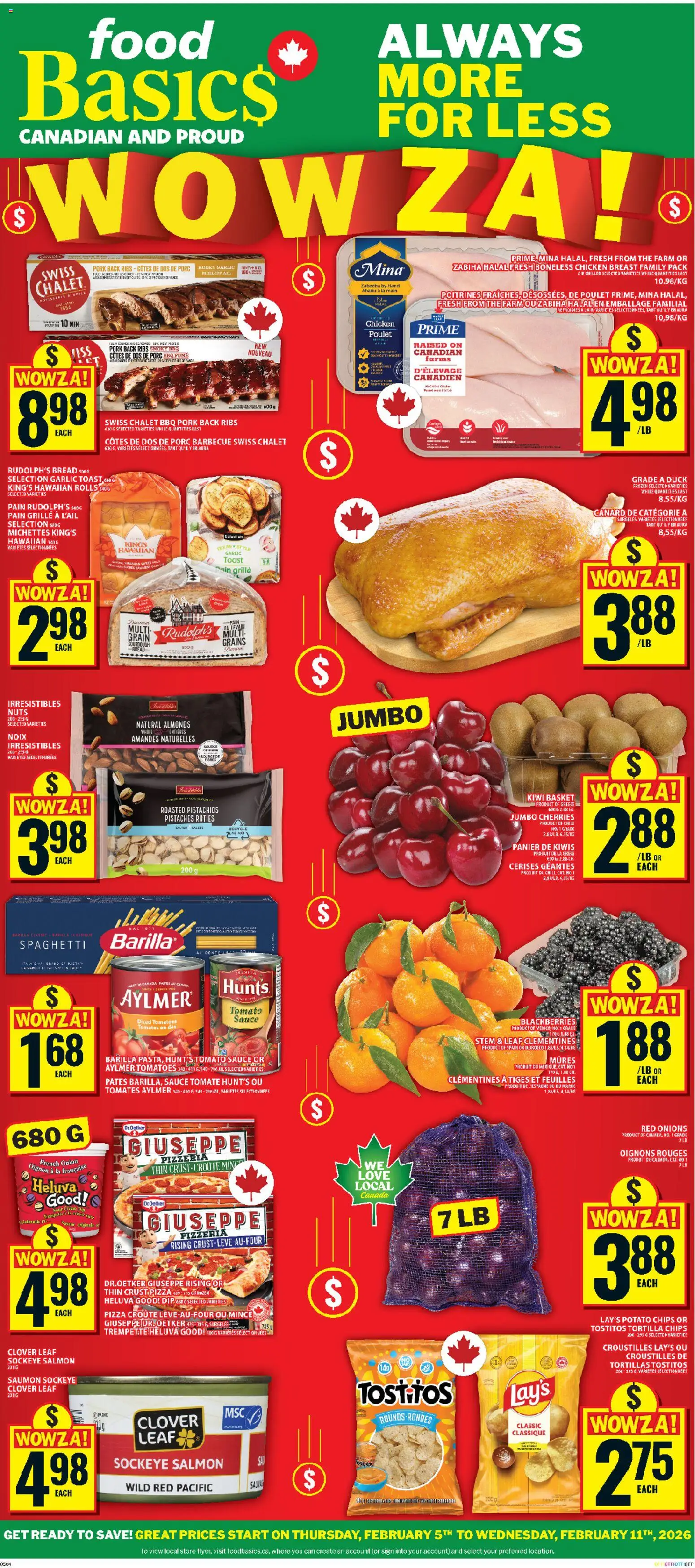 Preview of leaflet Kanata from shop Food Basics is valid from Feb 05, 2026