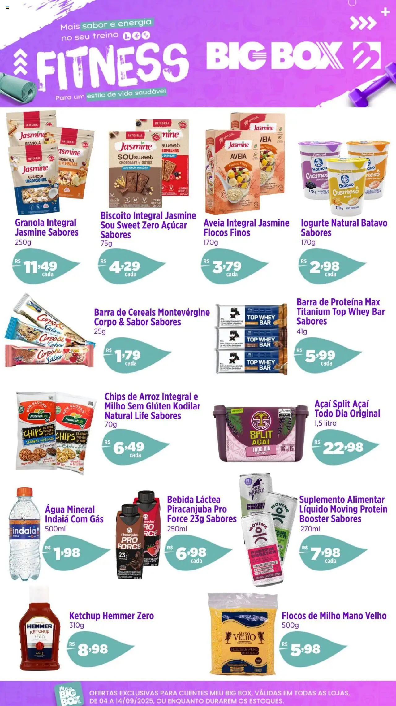 Big Box folheto "Ofertas Fitness" válido a partir de 04/09/2025 - número de página 1