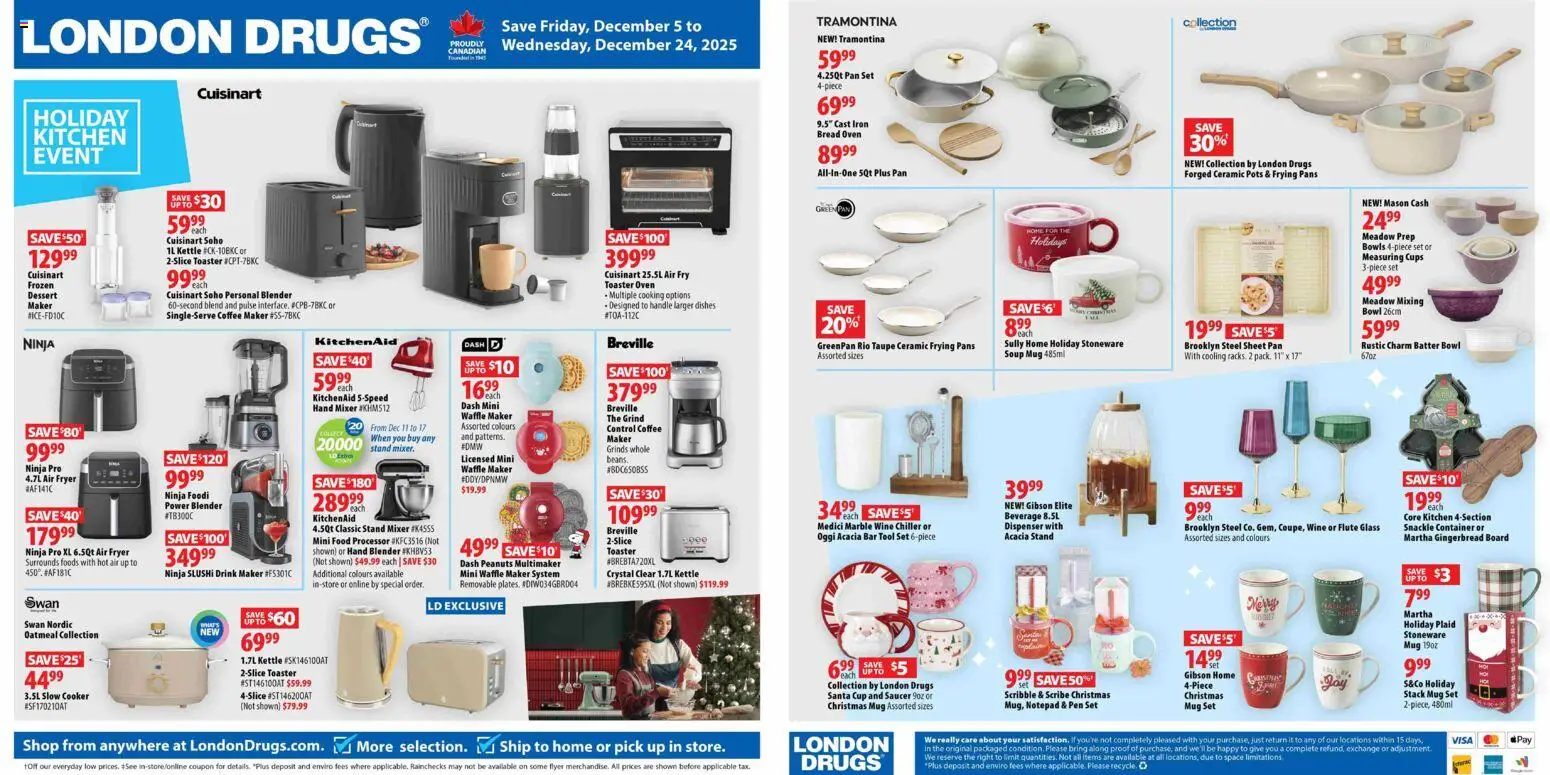 Preview of leaflet Appliance Insert from shop London Drugs is valid from Dec 05, 2025