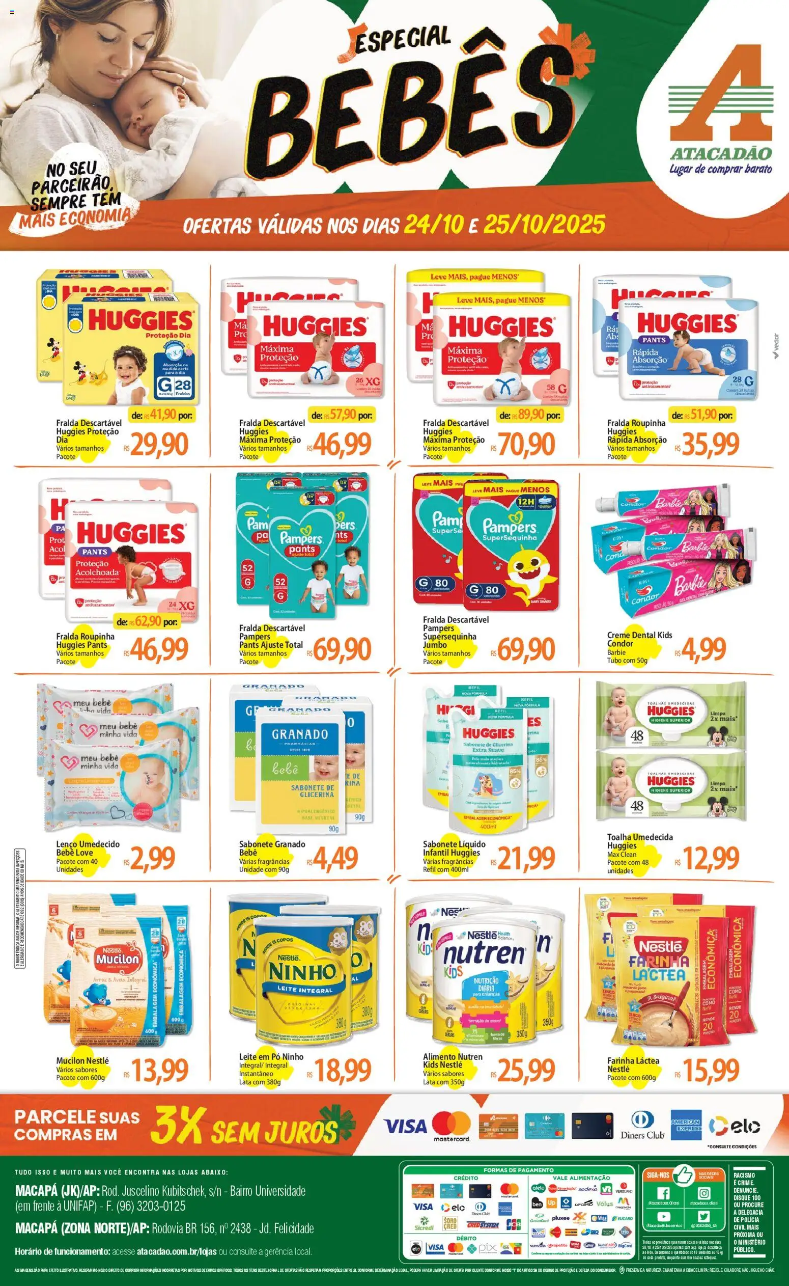 Atacadão folheto "Ofertas - AP" válido a partir de 24/10/2025 - número de página 1
