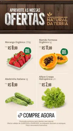 Pré-Visualização do folheto "Ofertas da semana" da loja Natural da Terra válido a partir de 22/09/2025