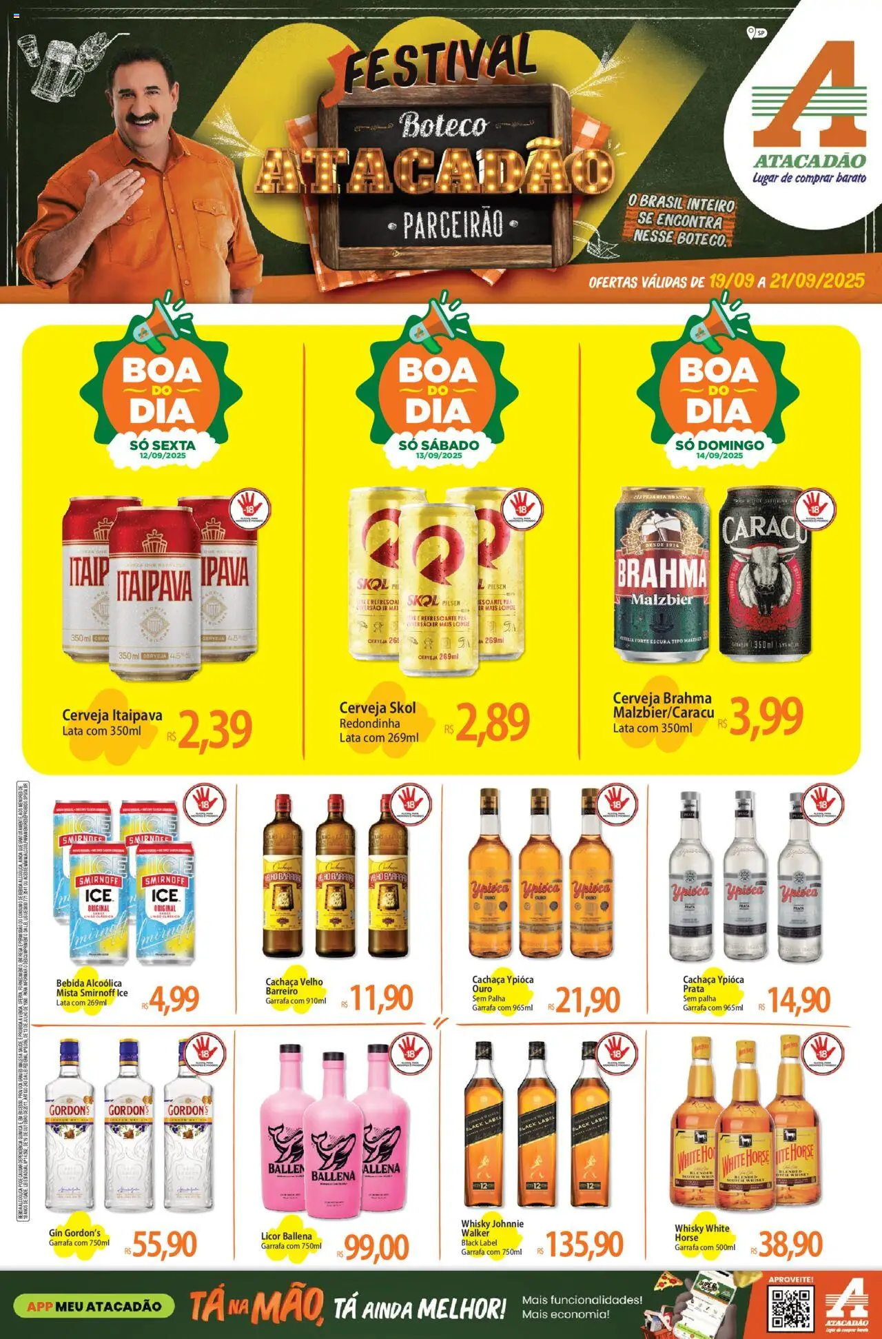 Atacadão folheto "Ofertas - SP" válido a partir de 19/09/2025 - número de página 1