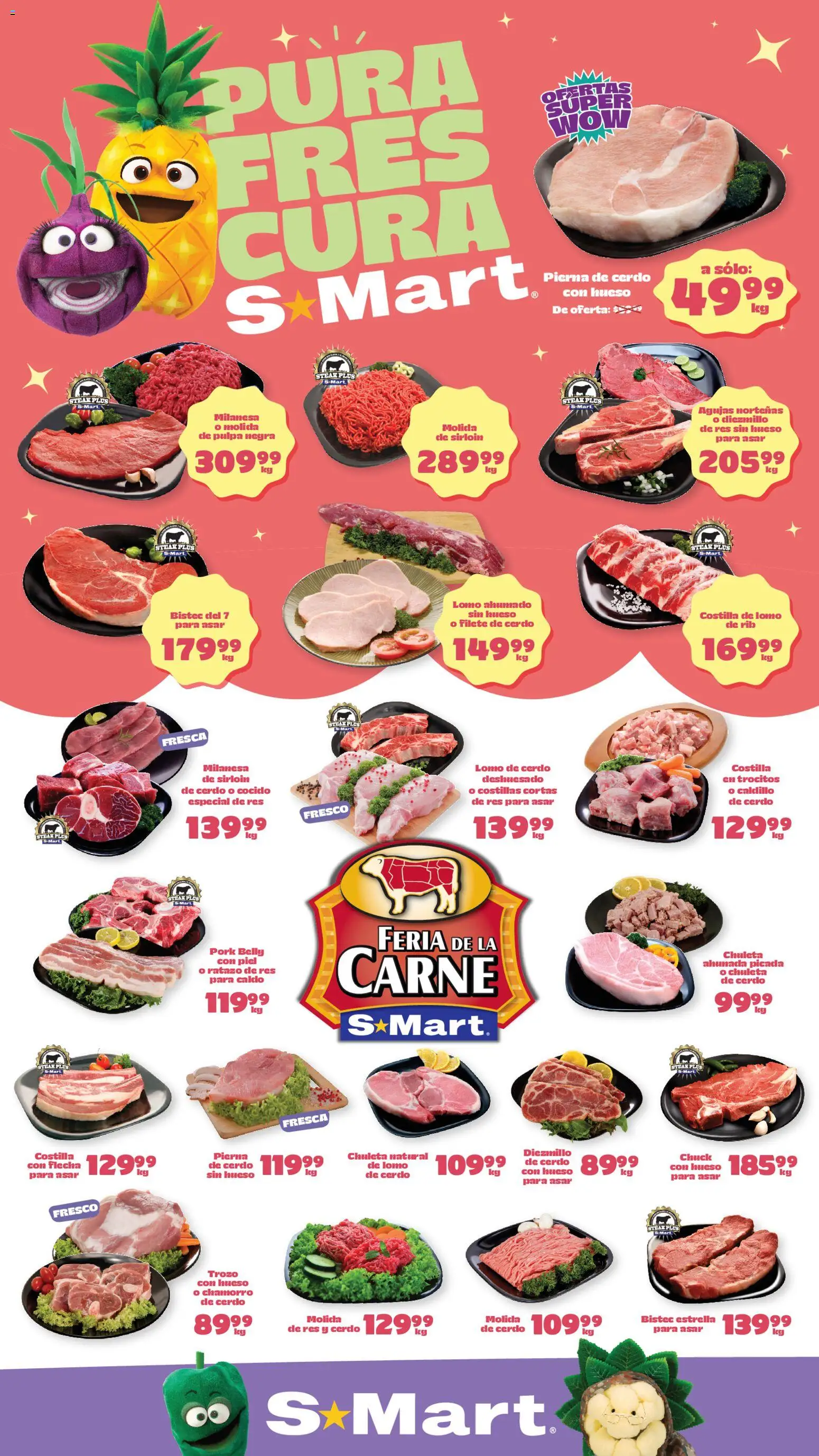 Vista previa las ofertas de la tienda S-Mart - S-Mart folleto Ofertas de feria Nuevo Laredo desde el 14/04/2026 