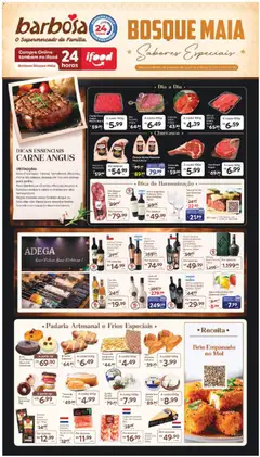Pré-Visualização do folheto "Ofertas Loja Bosque Maia" da loja Barbosa Supermercados válido a partir de 21/01/2026
