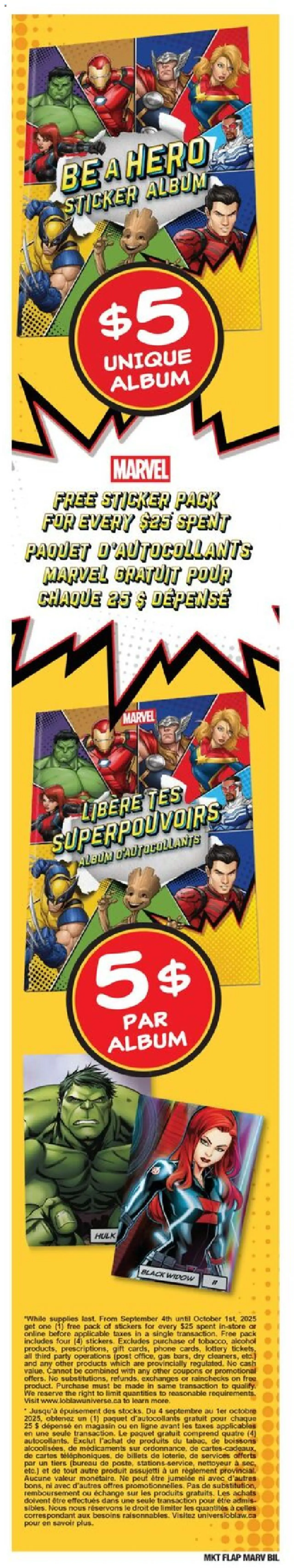 Valu Mart flyer valid from Sep 04, 2025 - page number 1