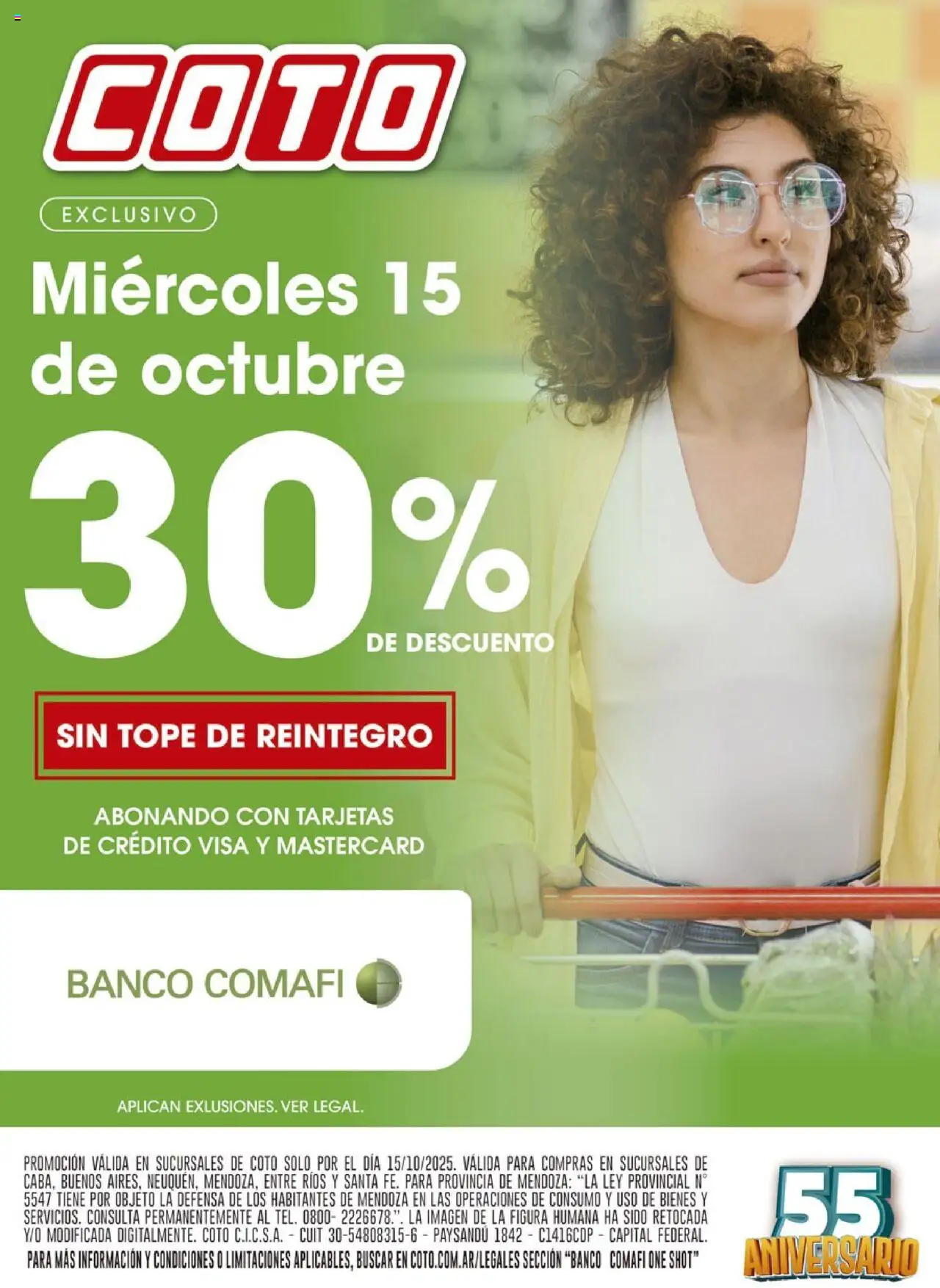 Coto Comafi One Shot OCTUBRE del 15/10/2025 >> Catálogo