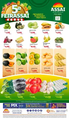Pré-Visualização do folheto "Assaí Atacadista ofertas - GO" da loja Assaí Atacadista válido a partir de 12/03/2026