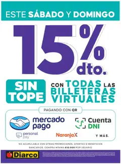 Vista previa del folleto de la tienda Diarco válido desde el 30/08/2025 
