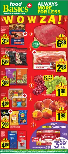 Preview of leaflet Ancaster from shop Food Basics is valid from Jan 22, 2026