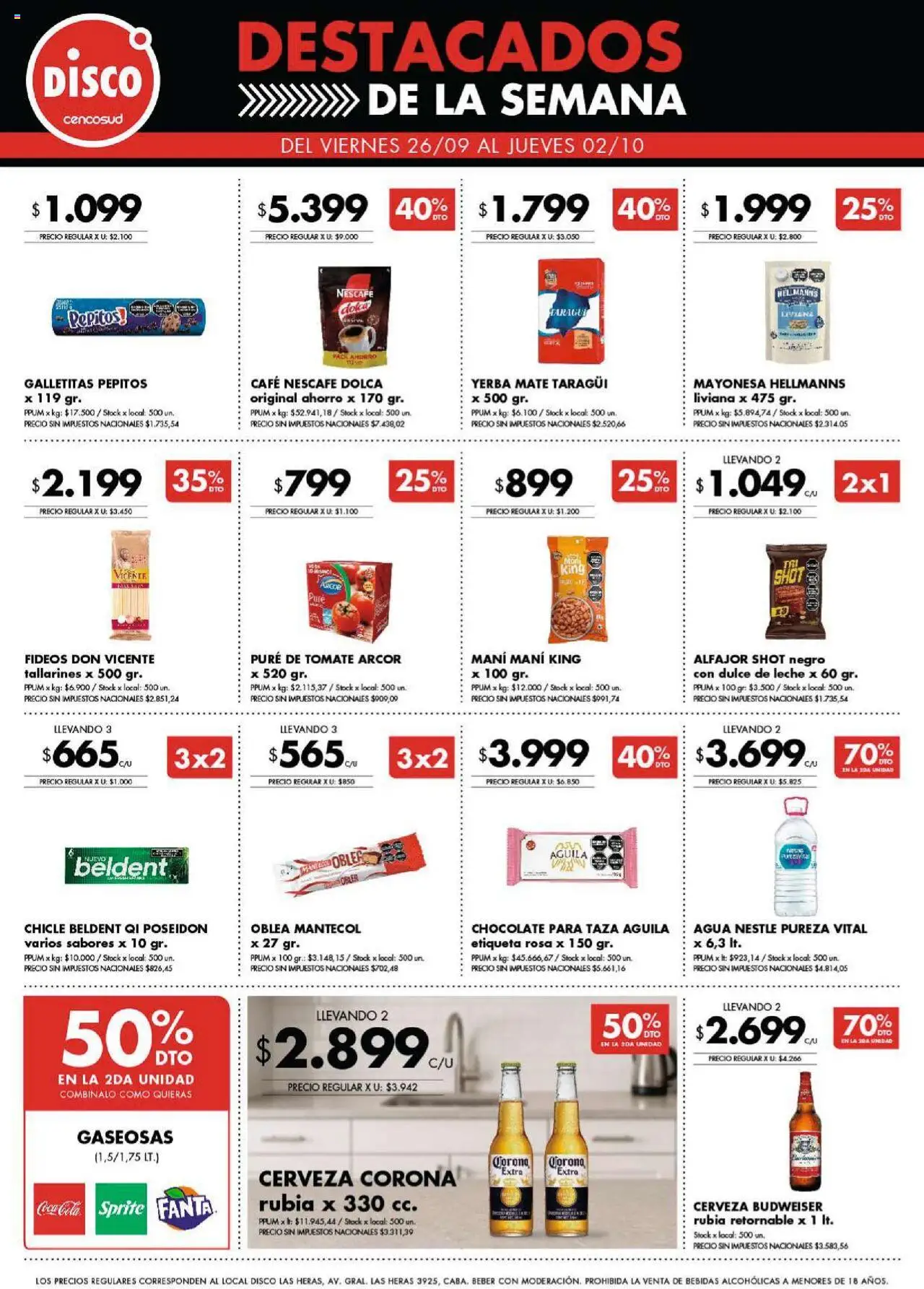 Disco Ofertas del 29/09/2025 Online