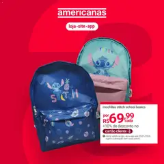 Pré-Visualização do folheto "Ofertas Stitch" da loja Lojas Americanas válido a partir de 22/01/2026
