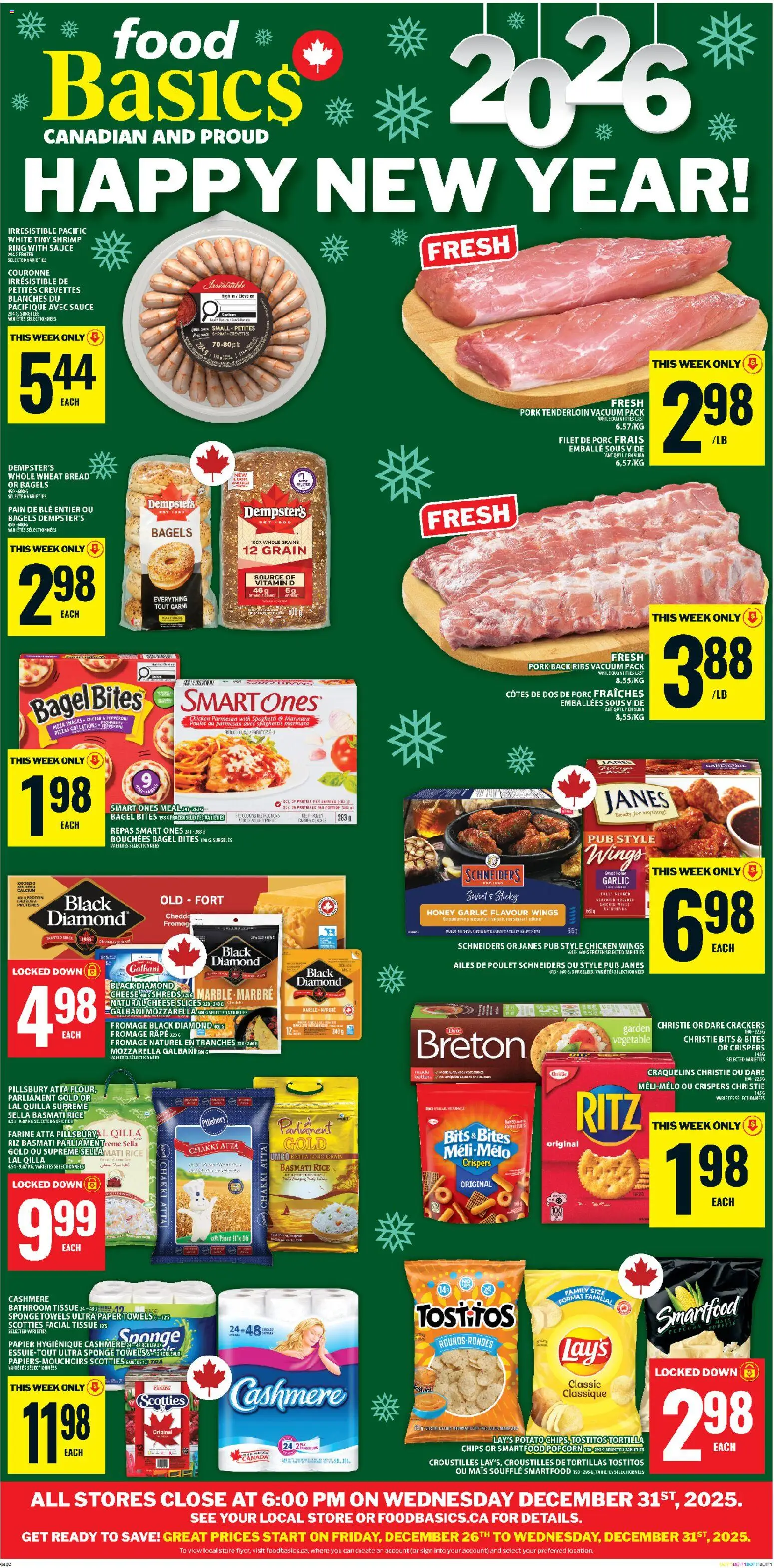 Preview of leaflet Kanata from shop Food Basics is valid from Dec 25, 2025