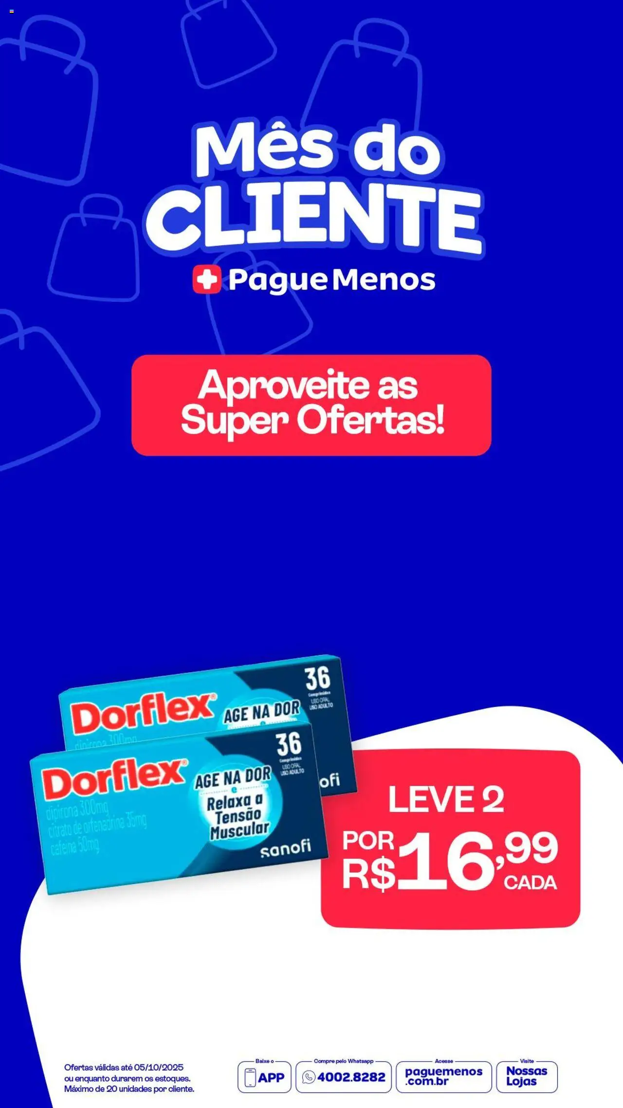 Pague Menos folheto "Catálogo atual" válido a partir de 29/09/2025 - número de página 1 - Manteiga, Cereja
