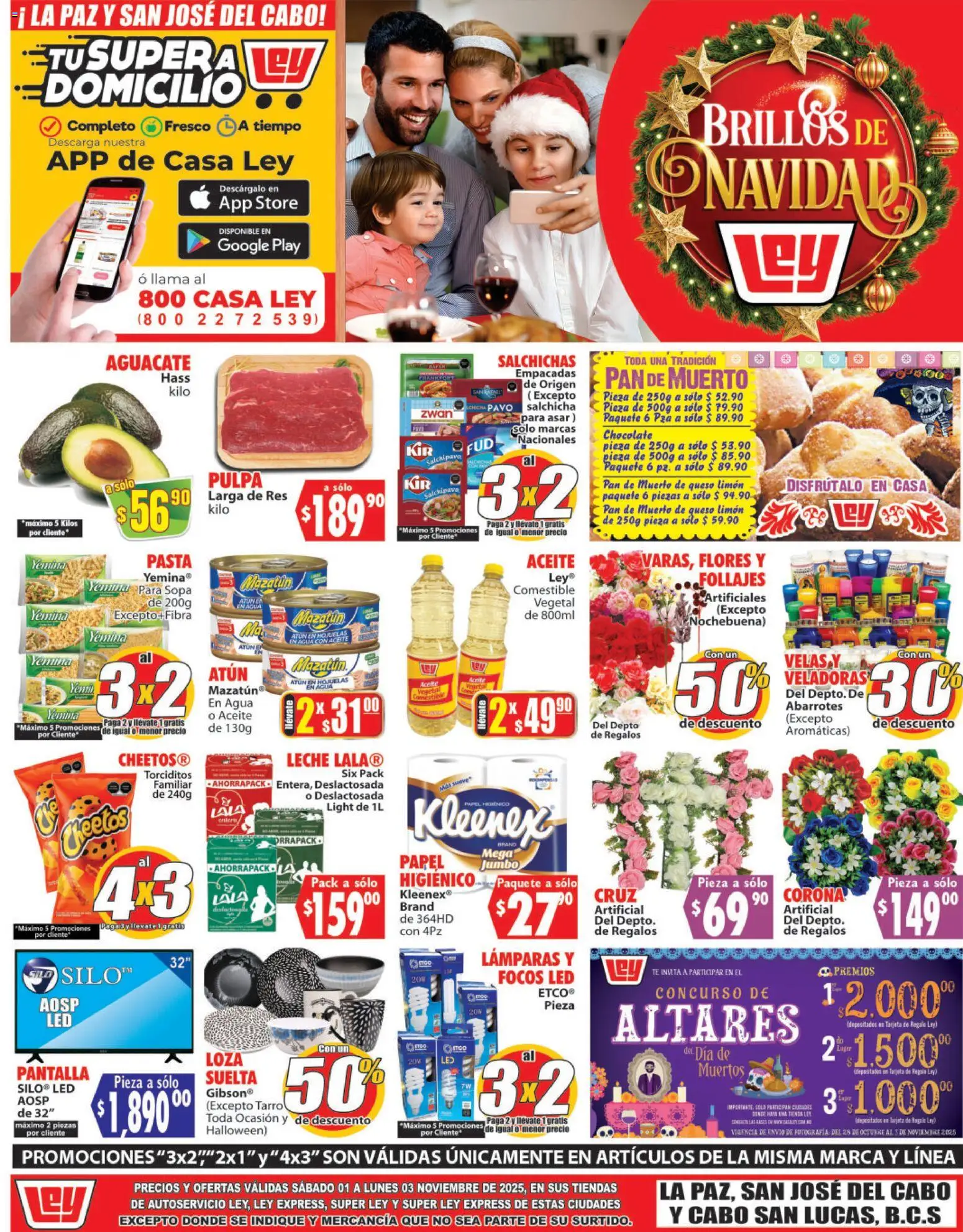 Vista previa las ofertas de la tienda Casa Ley - Folleto Autoservicio desde el 01/11/2025 