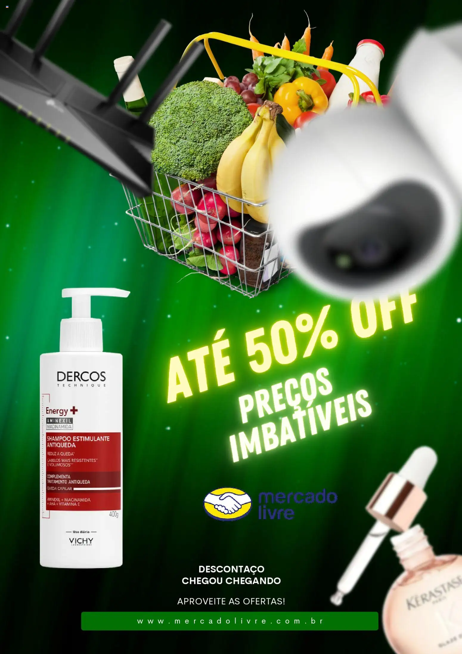 Pré-Visualização do folheto "Ofertas atuais" da loja Mercado Livre válido a partir de 25/02/2026 - Shampoo