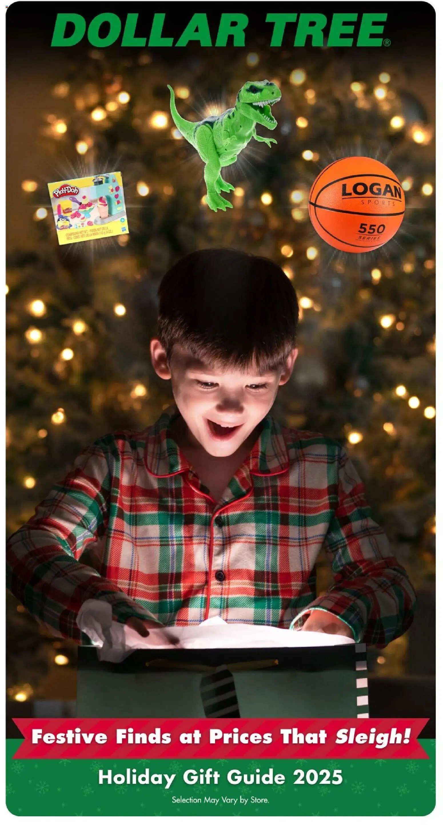 Ad Preview of Dollar Tree Holiday Gift Guide from 11/28/2025